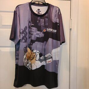 SolidCam MILLTURN SWISS TYPE Edge T-Shirt Gray Multicolor Size XL